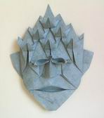 Origami Green man by Nick Robinson on giladorigami.com