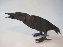 Origami Raven by Quentin Trollip on giladorigami.com