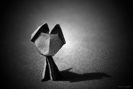 Origami Cat by Ryo Aoki on giladorigami.com