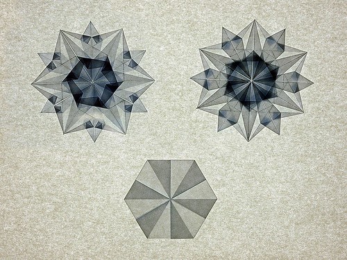 Origami Snowflake by Dasa Severova on giladorigami.com