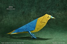 Origami Oriole by Sebastien Limet (Sebl) on giladorigami.com