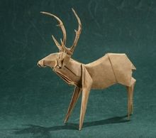 Origami Deer 1.2 by Miyashita Yasushi on giladorigami.com