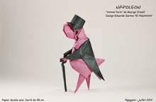 Origami Napoleon by Eduardo Santos on giladorigami.com