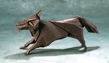 Origami Wolf by Sergey Yartsev on giladorigami.com