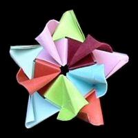 Origami Calla Lily Ball by Meenakshi Mukerji on giladorigami.com