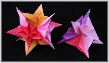 Origami Ixora by Meenakshi Mukerji on giladorigami.com