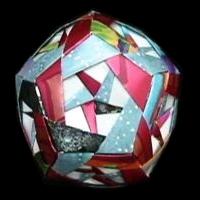 Origami Jasmine Dodecahedron 1 by Meenakshi Mukerji on giladorigami.com