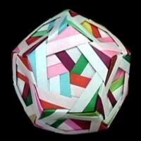 Origami Jasmine Dodecahedron 2 by Meenakshi Mukerji on giladorigami.com