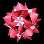 Origami Stella Conica (2 variations) by Miyuki Kawamura on giladorigami.com