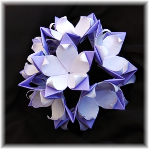 Origami Layered Passion Flower by Meenakshi Mukerji on giladorigami.com