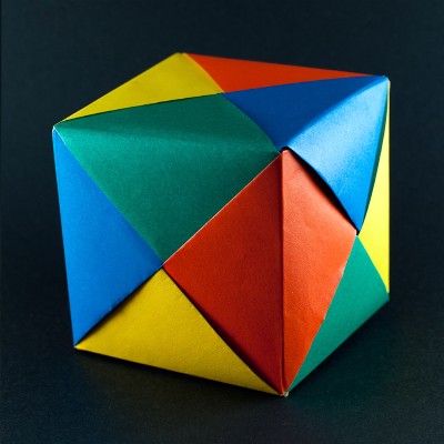 Origami Plain Cube 2 by Meenakshi Mukerji on giladorigami.com