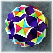 Origami Flowered Sonobe by Meenakshi Mukerji on giladorigami.com