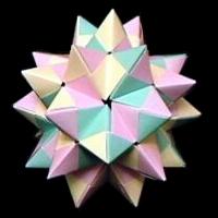 Origami Spiked Pentakis Dodecahedron by Meenakshi Mukerji on giladorigami.com