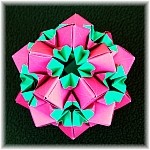 Origami Star Flower Variation by Meenakshi Mukerji on giladorigami.com