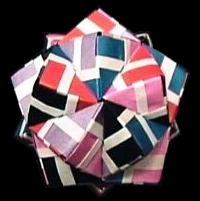 Origami Striped Sonobe by Meenakshi Mukerji on giladorigami.com