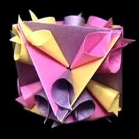 Origami Twirl Octahedron by Meenakshi Mukerji on giladorigami.com