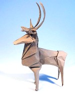 Origami Deer by Fumiaki Kawahata on giladorigami.com