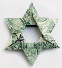 Origami Star of David by Fred Rohm on giladorigami.com