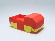 Origami Lorry by Mark Bolitho on giladorigami.com