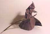 Origami Wizard by Satoshi Kamiya on giladorigami.com