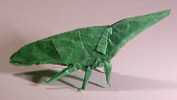 Origami Treehopper by Robert J. Lang on giladorigami.com