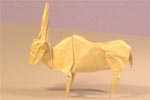 Origami Oryx by Lionel Albertino on giladorigami.com