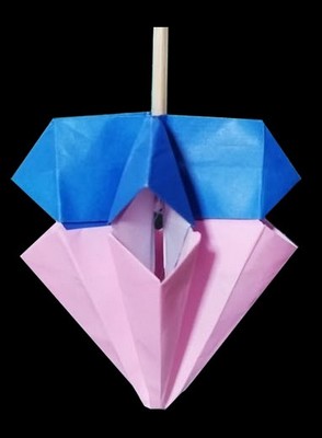Origami Dreidel by Yossi Nir on giladorigami.com