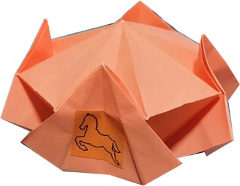 Origami Carousel by Yossi Nir on giladorigami.com