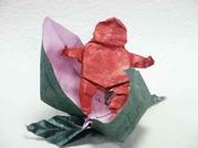 Origami Sumo wrestler by Akira Yoshizawa on giladorigami.com