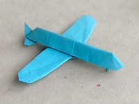 Origami Boeing 757 by Ondrej E. Cibulka on giladorigami.com