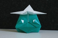 Origami Kappa head by Fumiaki Kawahata on giladorigami.com