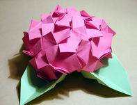 Origami Leaves for Hydrangea by Toshikazu Kawasaki on giladorigami.com