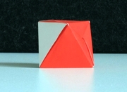 Origami Octahedron by Toshikazu Kawasaki on giladorigami.com