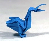 Origami Pelican by John Montroll on giladorigami.com