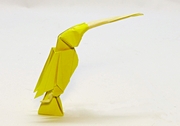 Origami Hummingbird by Ryan Welsh on giladorigami.com