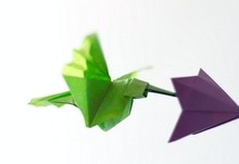 Origami Hummingbird by Fabian Correa on giladorigami.com