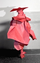 Origami Actress by Matsui Erika on giladorigami.com