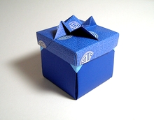 Origami Decorative lid by Kunihiko Kasahara on giladorigami.com