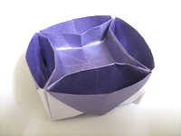 Origami Paintbrush Rinsing Pot by Traditional on giladorigami.com