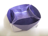 Origami Lazy susan by Traditional on giladorigami.com