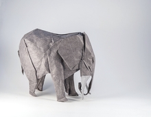 Origami African elephant by Artur Biernacki on giladorigami.com