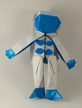 Origami Astronaut by Alejandro Pascual Marquez on giladorigami.com