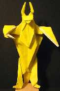 Origami Minotaur by Hashima Hitoshi on giladorigami.com