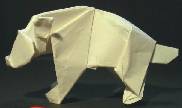 Origami Polar bear by Yamada Katsuhisa on giladorigami.com