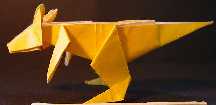 Origami Kangaroo by Jun Maekawa on giladorigami.com