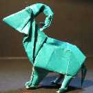 Origami Bighorn by John Montroll on giladorigami.com