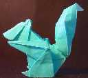 Origami Squirrel by Stephen Weiss on giladorigami.com