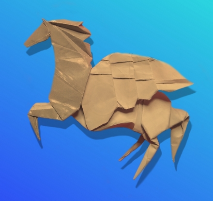 Origami Pegasus by Leonardo Pulido Martinez on giladorigami.com