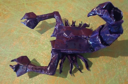 Origami Scorpion by Leonardo Pulido Martinez on giladorigami.com