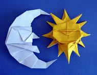 Origami Moon by Fernando Gilgado Gomez on giladorigami.com
